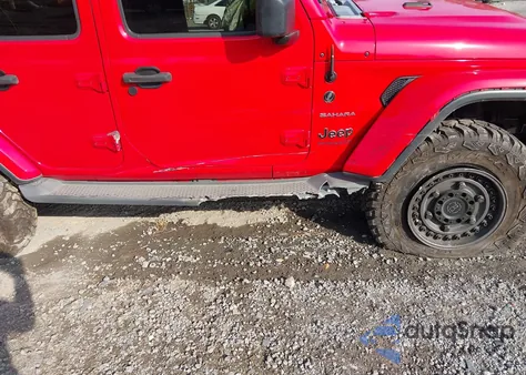 2019 Jeep Wrangler Unlimited Sahara 4X4 from USA, damaged, VIN 1C4HJXEG5KW536845